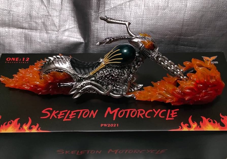 Amazon.co.jp: 1/12 Complete Motorcycle Ghost Rider Action